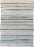 Antique Rag Rug Area Rug (6' x 8')